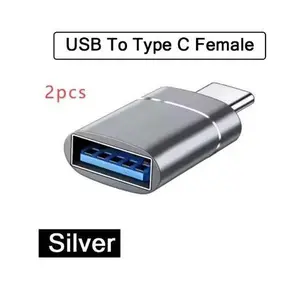 USB 3.0 To USB C OTG Adapter Type C Male To USB 3.0 Female Adapter OTG Converter For PC Computer Laptop Mac Xiaomi Smart Phone USB C to USB Adapters Pack