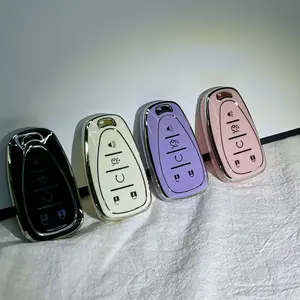 5 Button TPU Car Key Case Cover for Chevrolet Chevy Malibu Camaro Cruze Traverse Spark Equinox Sonic Volt