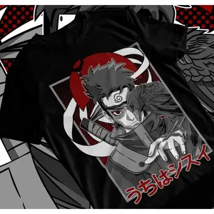 Shisui Uchiha Manga Unisex Tshirt Soft Tee, Menswear Top