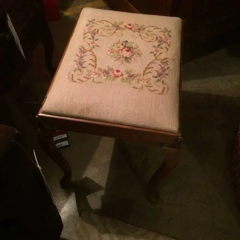 Needlepoint Stool