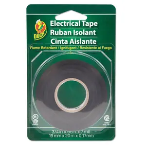 Duck  1 in. Core Pro Electrical Tape- Black