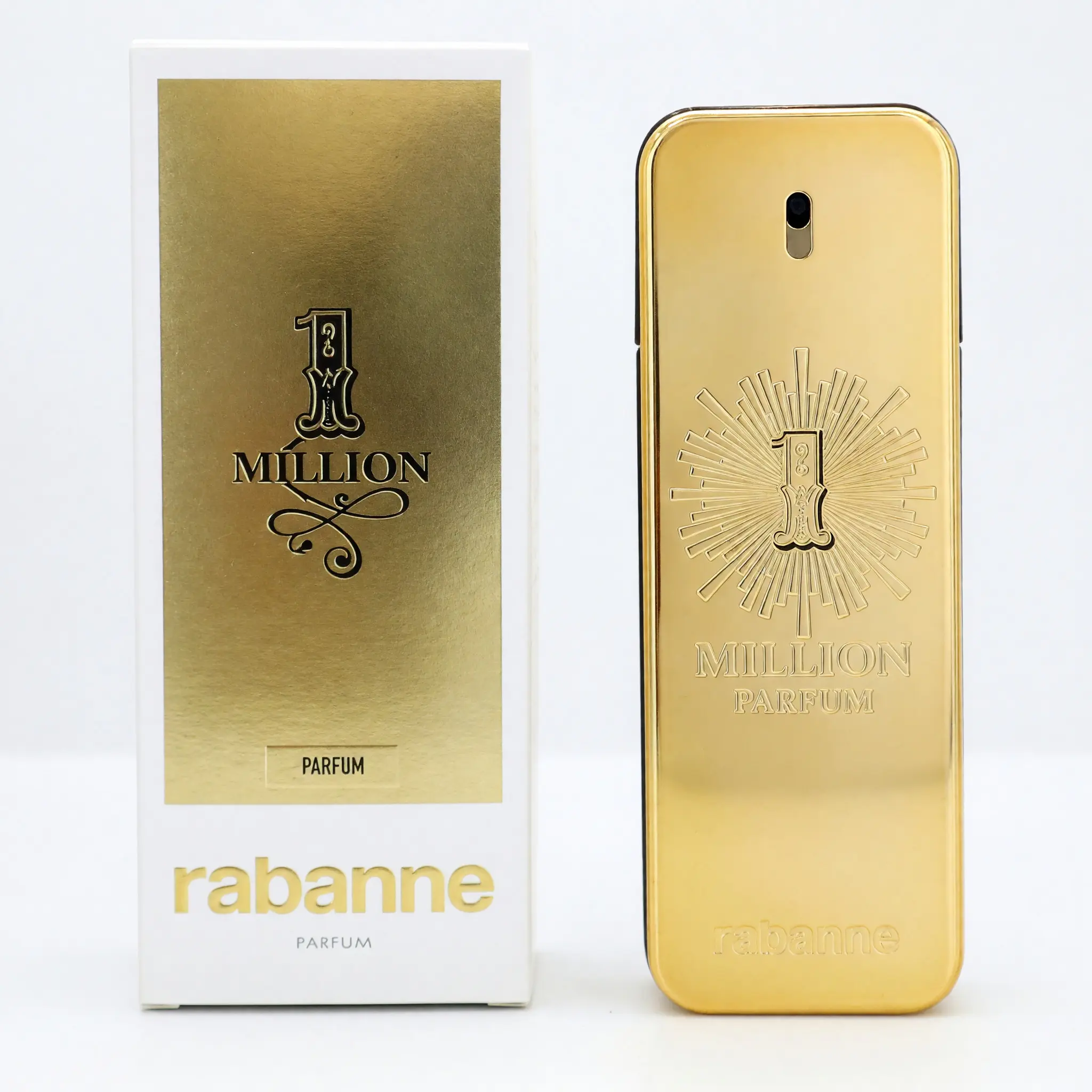 1 Million by Paco Rabanne, 3.4 oz Pure Parfum Spray for Men Original Scent Premium Long Lasting Perfume Spray Edp