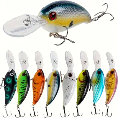 best saltwater lures for fishing around clearwater Dr.Fish Kit 5" Surf Fishing Sriper Saltwater Minnow Lures Mustad Hooks Jerkbait Popper Plugs Inshore Offshore Mackerel Tarpon and rattling sound thats necessary for getting the attention of fish deep below the waters surface Topwater Fishing For Speckled Trout
