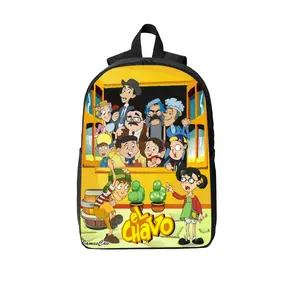 Adorned with classic character motifs, this themed backpack is sturdy, durable, and comfortable to carry. Designed specifically for enthusiasts of Latin American culture, it is ideal for both campus life and everyday use.