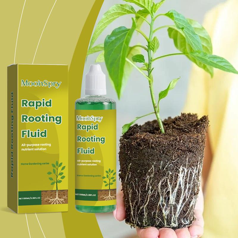 MoonSpry Green Plant Root Solution Horticultural Flower Plant Roots Absorb Growth Nitrogen And Potassium Fertilizer Nutrient Solution