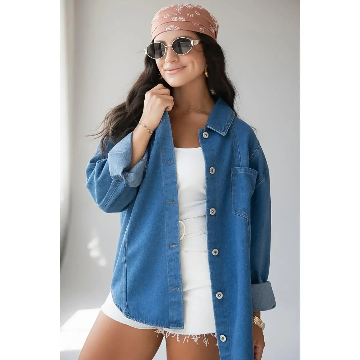 Focus On You Denim Jacket