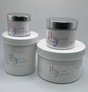 HD Ultra Clear Acrylic Powder Mary Galarza  - High Definition Super Transparent No Yellowing No Bubble Adhesive Formula 2oz 6oz 12oz 1 Libra