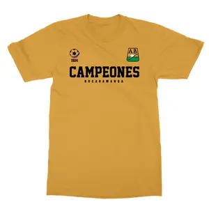 Atletico Bucaramanga Campeones Colombia 2024 Champions Leopardos Adults Unisex Tshirt