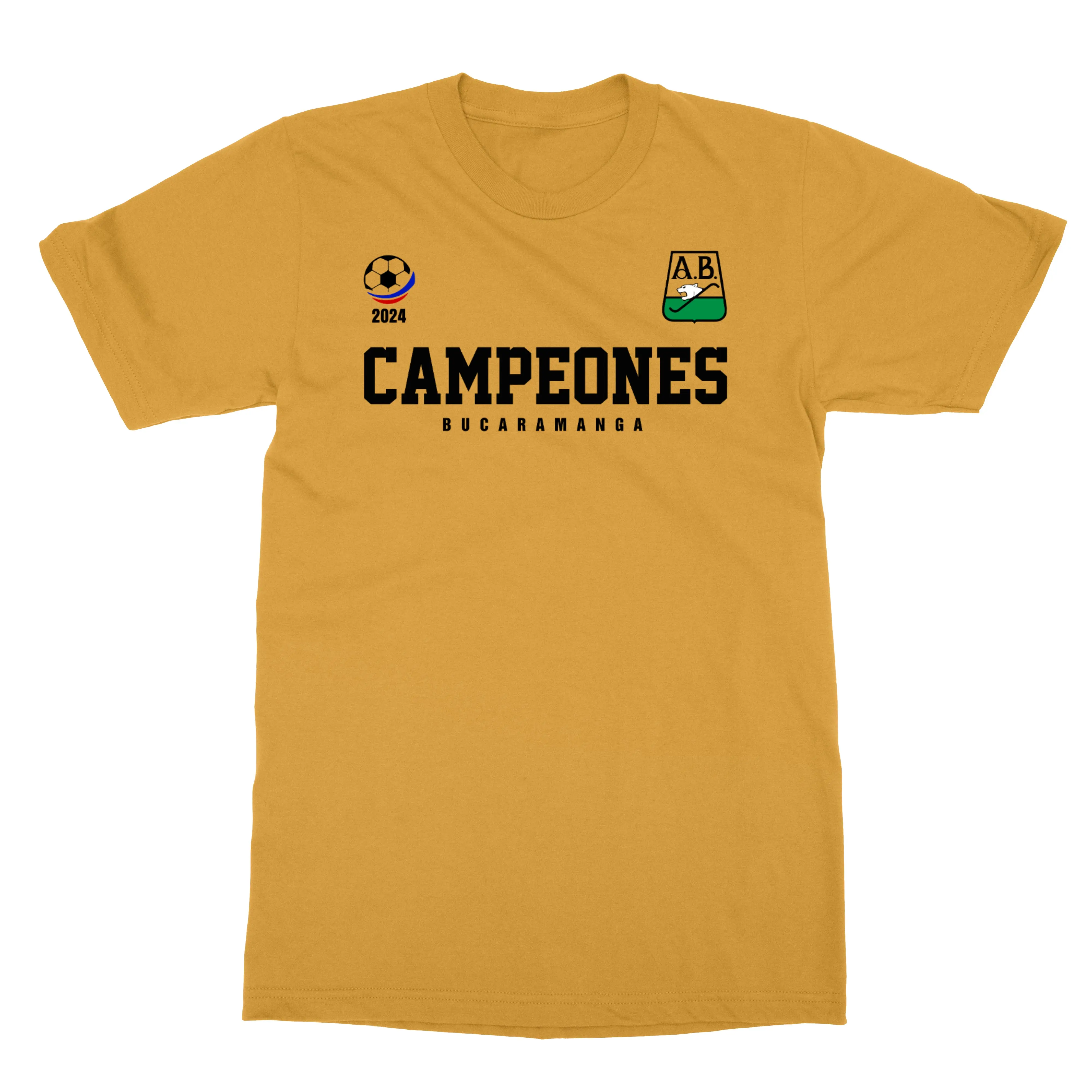 Atletico Bucaramanga Campeones Colombia 2024 Champions Leopardos Adults Unisex Tshirt