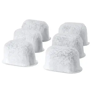 Breville Compatible Water Filter Espresso Machine, 6-Pack Charcoal Filter Replacement for Bwf100 Coffee Maker, Coffee Making, Durable & Efficient