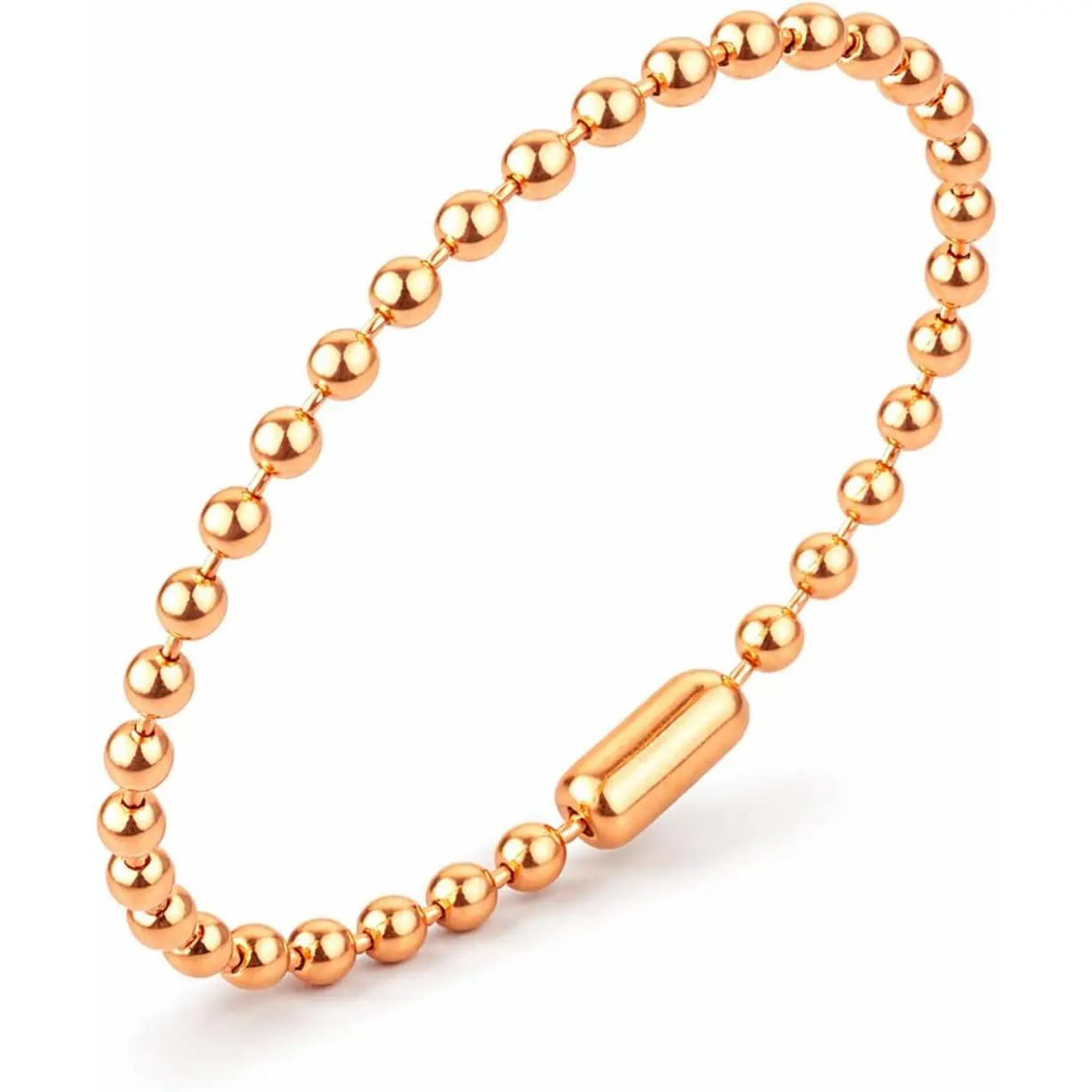 Pure Copper Bracelet for Men and Women -  Wellness  - Single or Double Strand Options - 7.5" or 15" Length