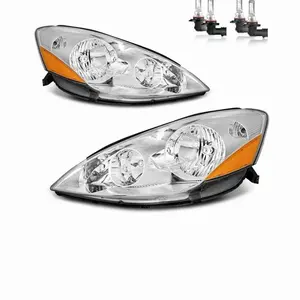 Headlights Assembly for 2006-2010 Toyota Sienna 6 Cyl With bulb Halogen