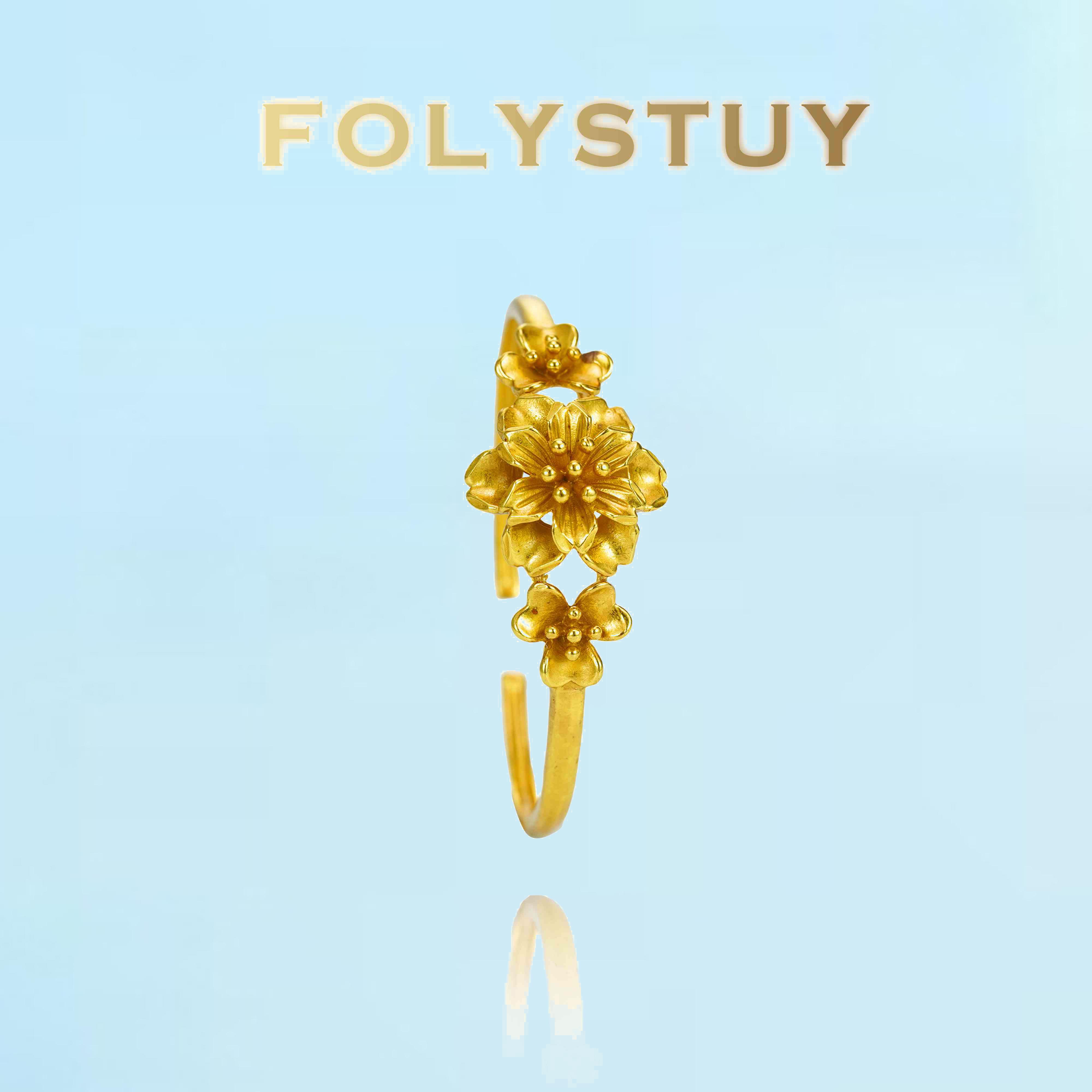 [FOLYSTUY (YNT01/YNT02/YNT03/YNT04/YNT05/YNT06)]Classic style fashion Bangles