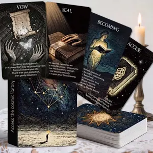 Soul Answers Oracle Cards: 55-Card Deck & Guidebook to Access Your Soul's Records | Find Life Purpose, Understand Past Lives & Receive Spiritual Guidance
