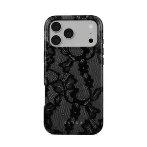 BURGA Tough Phone Cases - Magnetic Edition | for iPhone 17 16 15 14 13 12 11 Series | Lace Phone Case | Trendy 2026 Phone Case | Shockproof Protection | Gift for Her