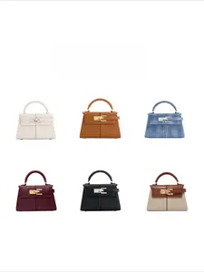 Trapezoidal Handbag Upgrade Fashion Kelly Bag Simple Shoulder Crossbody Bag for Women, Stylish and Versatile Ladies' Accessory, Casual Handbag Satchel, Elegant Minimalist Handbag