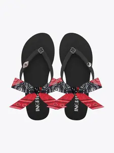Crimson Noir  Summer Sandal with interchangeable ankle straps and cute charms walking beach to the city