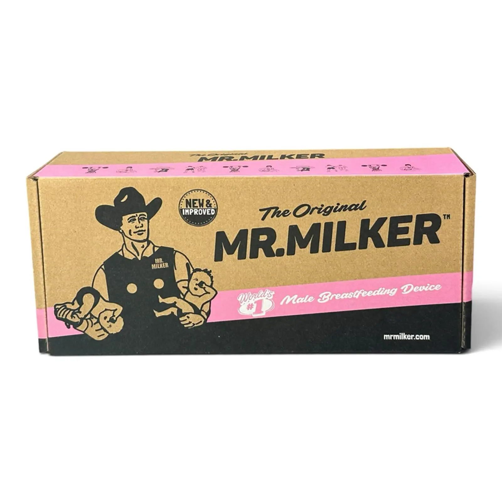 Mr. Milker The Original Male Breastfeeding Device for New Dads - Perfect Baby Shower Gag & Fathers Day Gift kendama