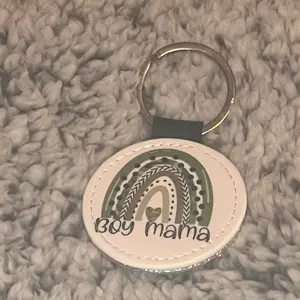 Boy Mama Keychain
