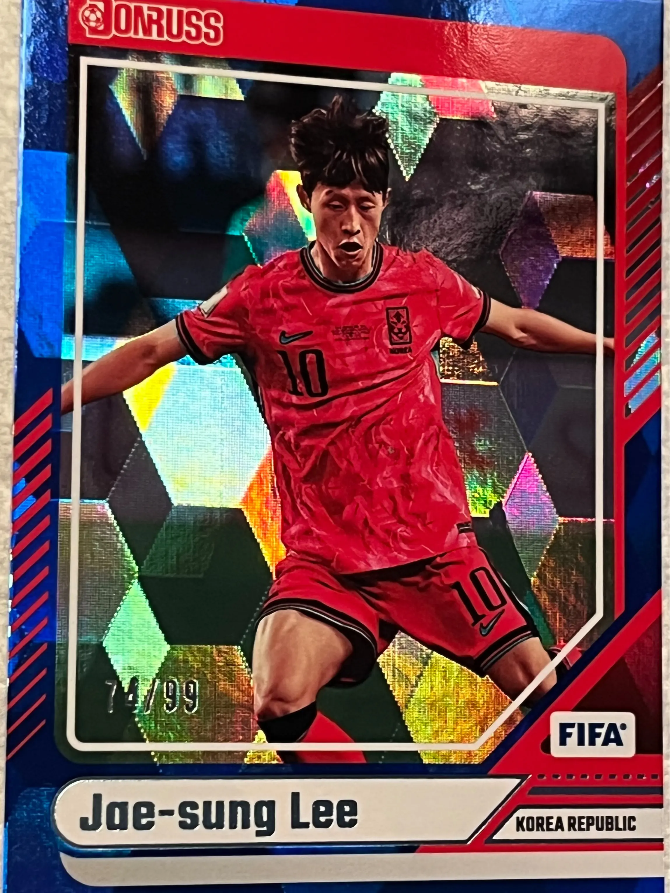 2024-25 Donruss Soccer Jae-sung Lee Korea Purple #'d/25