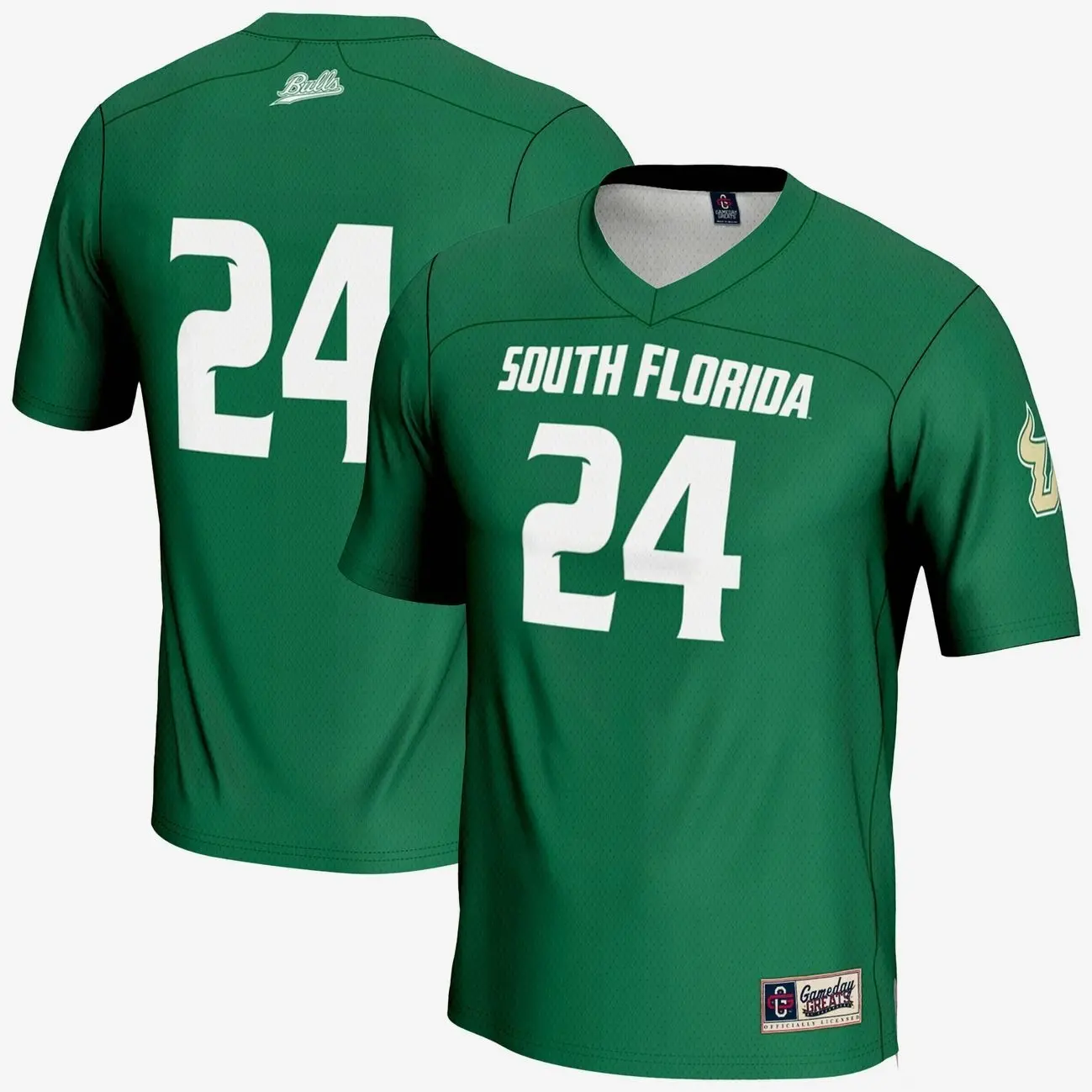 #24 South Florida Bulls GameDay Greats Unisex Lightweight Lacrosse Jersey - Green