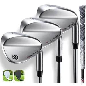 -  Full   Wedges,  Wedge Set and Singles, 3 Wedges 52/56/60/70 ,Lob,Gap,Sand  Club for Men,  Grip, Right Hand, max Spin