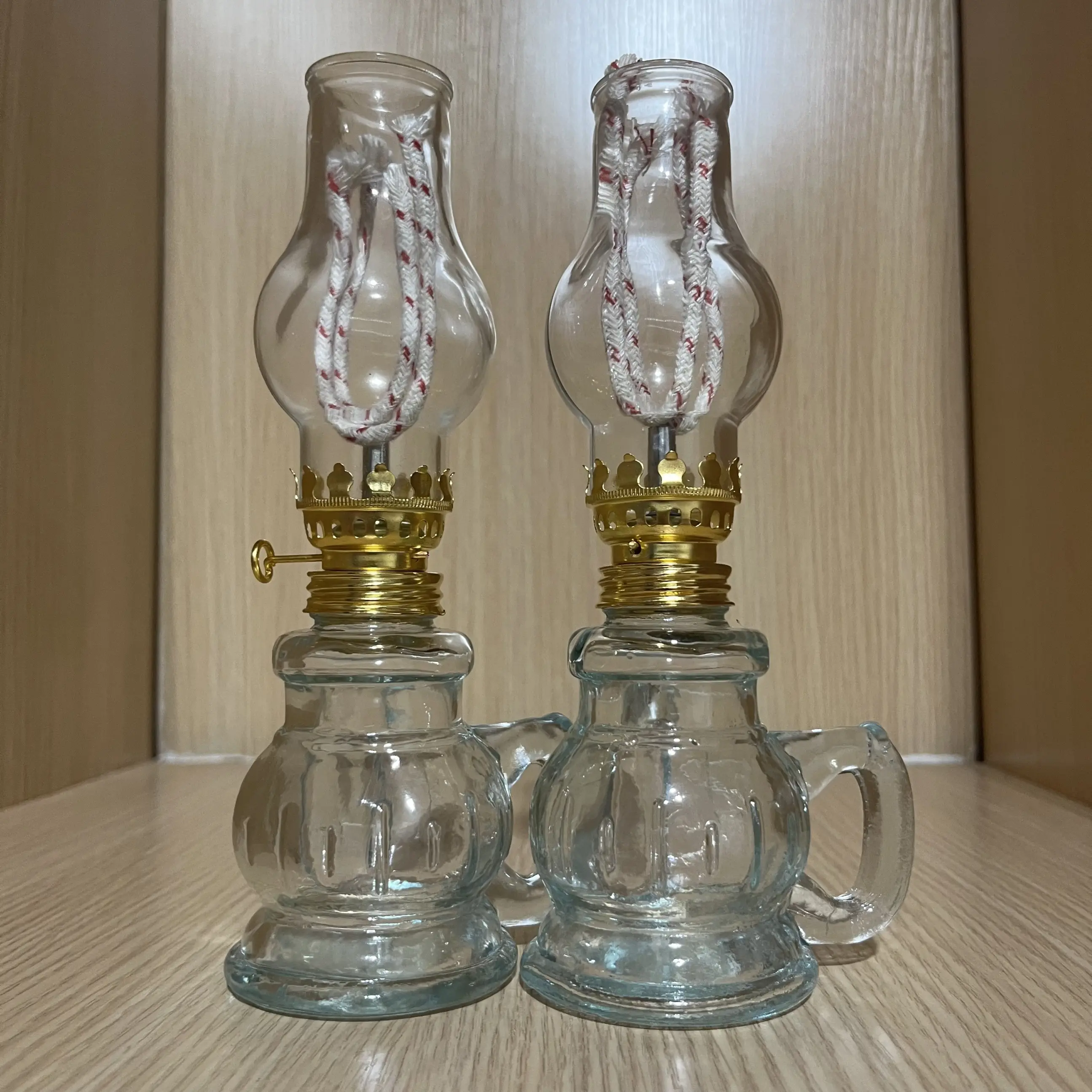 Set of 2 Outdoor Garden Lamps, Including Table Lamps, Camping Lights, Vintage Kerosene Lamps, Ambient Lighting Options, Candle Holders, Decorative Horse Lamps, Wind Lamps, And Lampshades