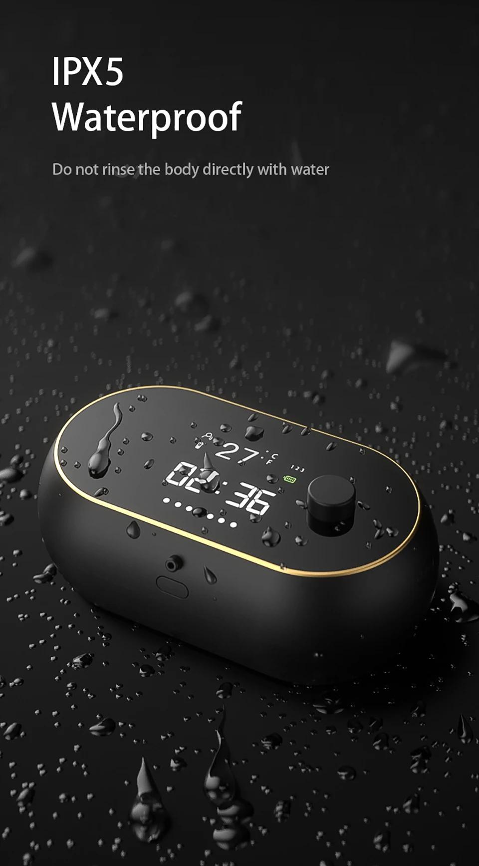 Automatic Soap Dispenser Foam Bathroom - Wall Mount Rechargeable Touchless Adjustable Smart Electric Dispenser with Clock/March Madness/Spring Break - Hygienic Solution for Kitchen/Bathroom