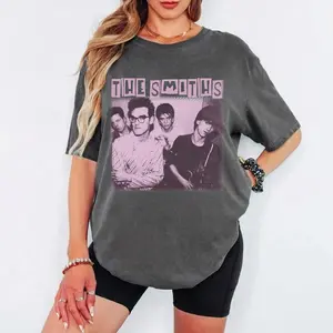 The Smiths Vintage Comfort Colors Shirt, Retro Music Band Fan T-shirt, Gift for Her