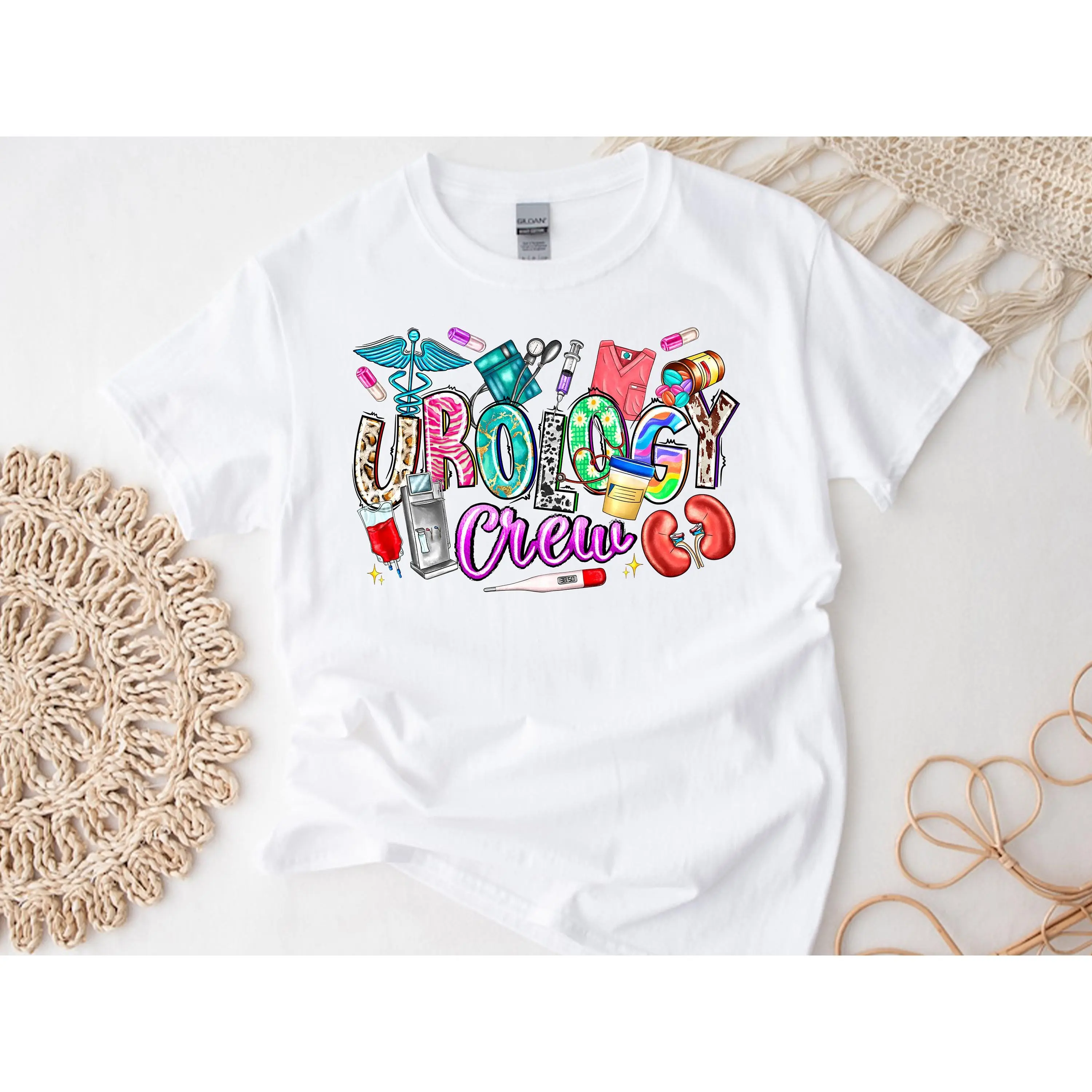 Urology Nurse Shirt Dialysis Nurse Shirt Vintage Urology Shirt Occupation Tee WUroloNurse