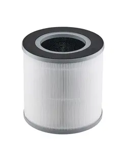 VEVOR Air Purifier Replacement Filter, Summervibes, H13, 3-in-1 Compact & Lightweight Replacement Filter with PP Pre-Filter, Easy-to-Grab Purifier Filter with Activated Carbon, Fit for Cylindrical Purifier