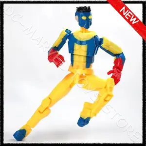 In Stock 3d Printed Blue-Masked Invincible T13 Dummy13 Multi-Jointed Movable 3d Printed Shapeshift Toys Action Figure Custom Toy