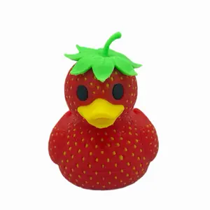 Strawberry Duck – Adorable Berry-Themed Collectible
