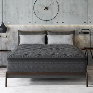 9 Inch Queen King Hybrid Memory Foam Mattress in a Box | Pocket Spring + Zoned Support | Comfortable, Pressure Relief, Medium Firmness, CertiPUR-US Certified(mattresses | queen size mattress | King size mattress)