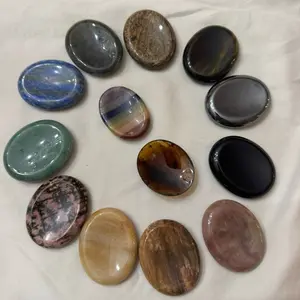 Crystal Worry Pocket Stones Choices - Ethically Sourced for Stress Relief & Energy Balancing