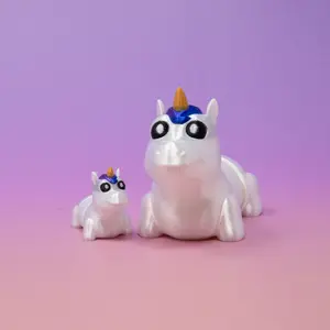 Unicorn — Pocket Pal Flexi Unicorn — Mini Articulating Fidget Figurine