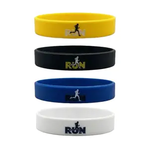 Pulex Motivational Runners Wristbands for Men Women & Teens Unisex Adult Bands 190mm 12mm Multiple Colors