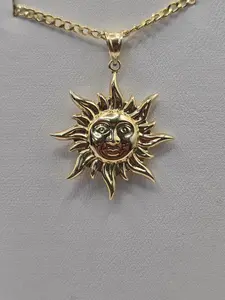 10k Dije de corazon Inflado