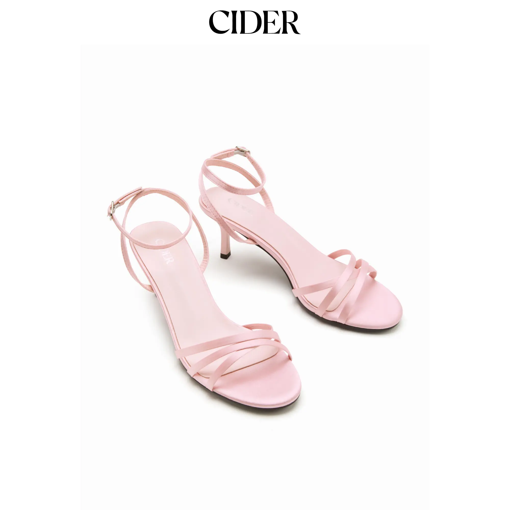 Cider Women's Adjustable Strap Slingback Kitten Heels - Women's Footwear, Sandal Shoe, Kitten Heels For Women