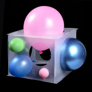 11Holes 2-10Inch Balloon Sizer Box Collapsible Balloons Measurement Tool Wedding Birthday Party Balloon Garland Arch Decoration