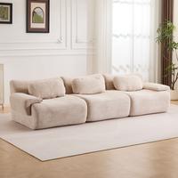 Beige - 3 Seater ( 113.9")
