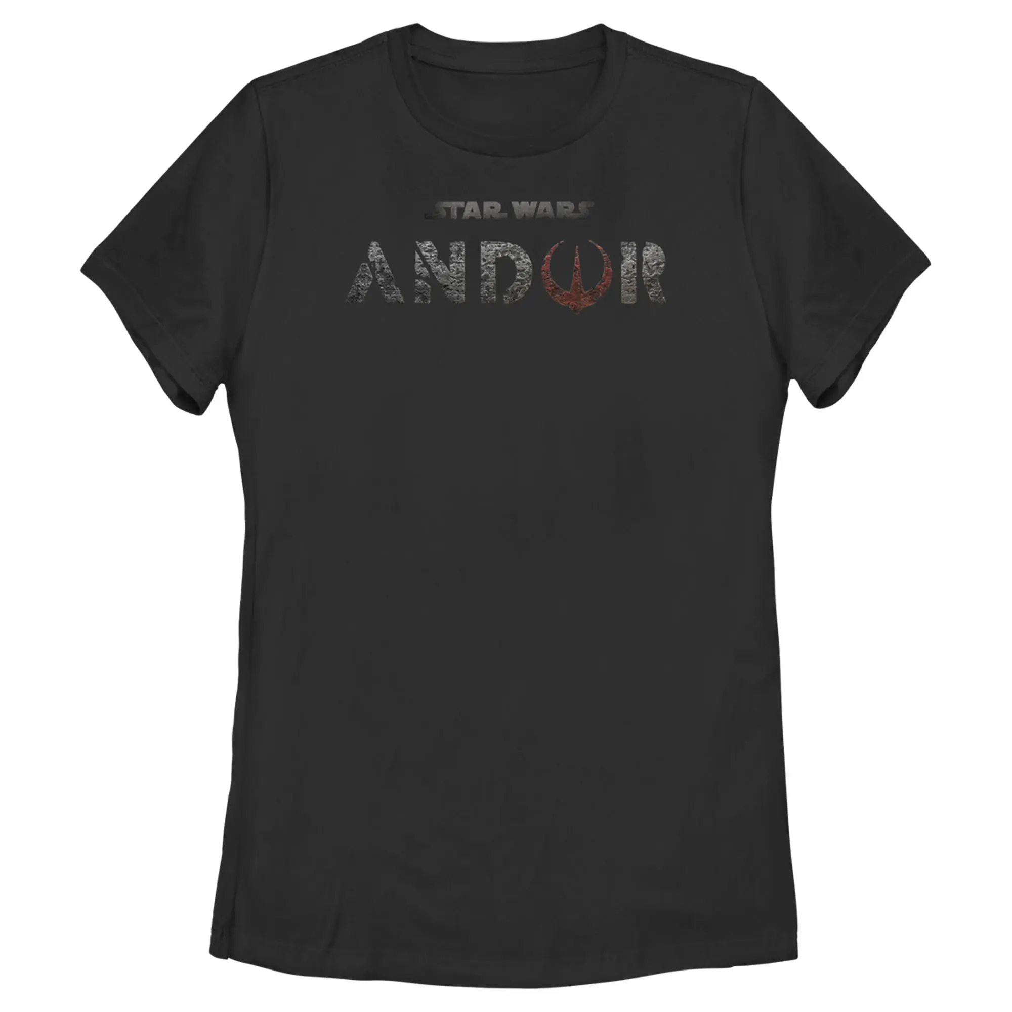 Women's Star Wars: Andor Dark Logo Short-Sleeve T-Shirt, Casual Everyday Fashion Fit Womenswear Top