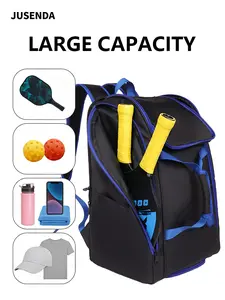 Jusenda Pickleball Paddle Backpack Gym Bags  for  Women with Independent Shoe Compartment, Tennis Travel Bag, Laptop Backpack for Students fathersdaygift