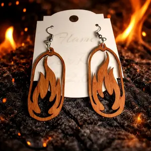 Wood Earrings