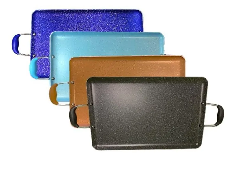 Marble coated griddleavailable in 4 different colors for ALL types of STOVES- electric, GAS, ceramic glass tops