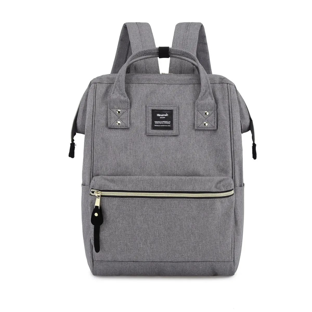 Holly Daze 15" Waterproof Backpack -DARK GREY