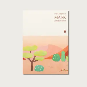 Alabaster The Gospel of Mark Journal Bible - NLT Edition Bible with Dotted Margins for Notes and Reflections