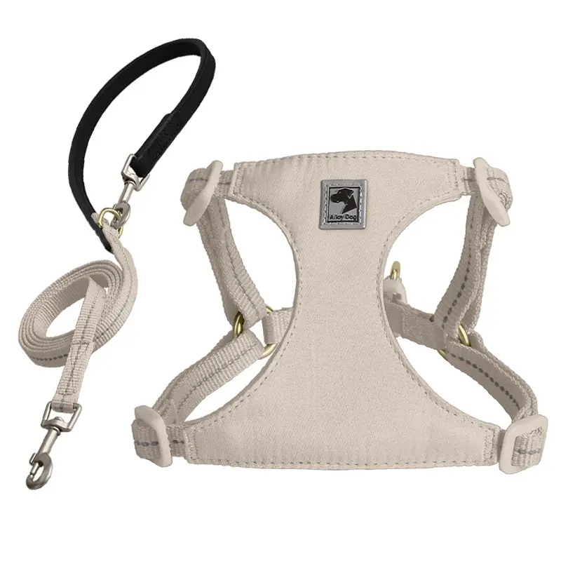 Lotus seed white (chest and back + traction rope)