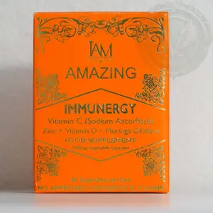 Amazing Immunergy – Vitamin C + Zinc + Vitamin D + Moringa (50 Capsules)