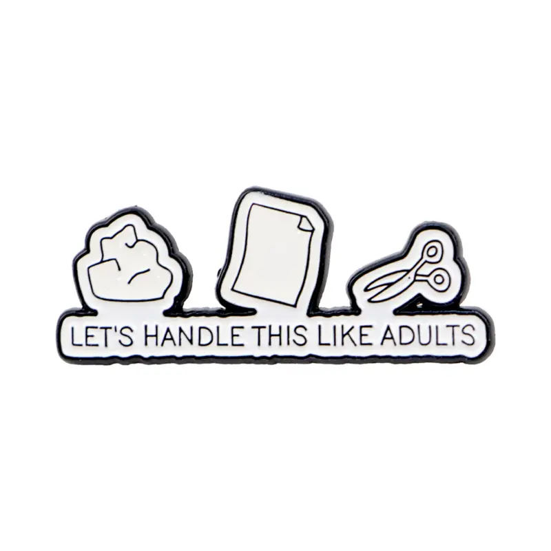 Fun Game Brooch Badge, Zinc Alloy Cartoon Design Pin, Personalized Clothing Accessory, Casual Style, All Seasons Wear, Pin Included, Badge Decoration, Decorative Badge
